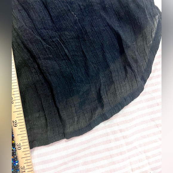 Poetry Clothing Black Tunic Top or Short Dress - Picture 12 of 13